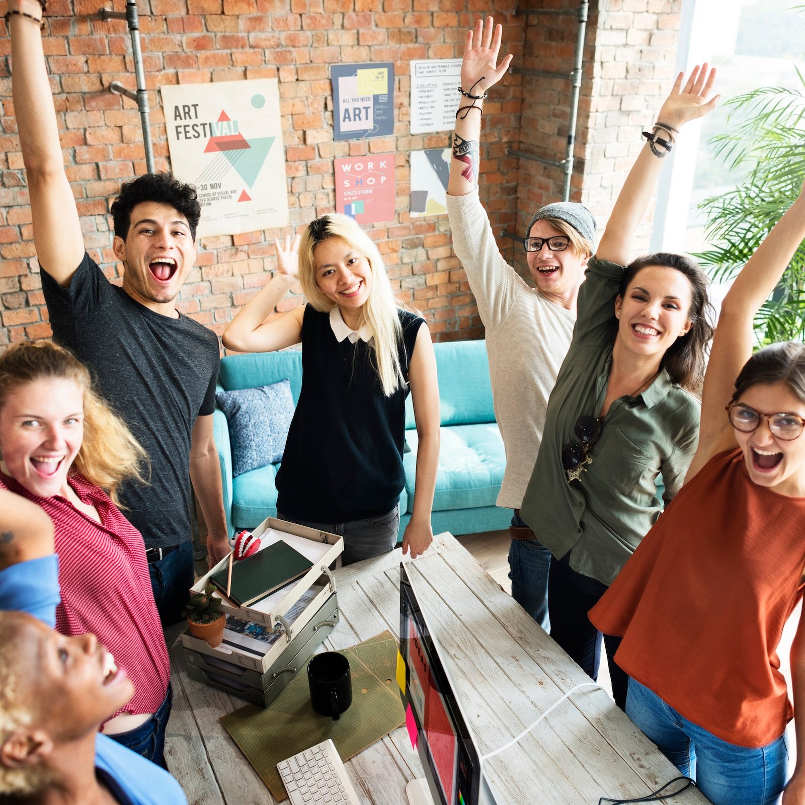 Business Team Working Colleagues Successful Concept